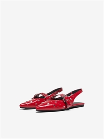 ONLY Slingback Ballarina Aura High Risk Red